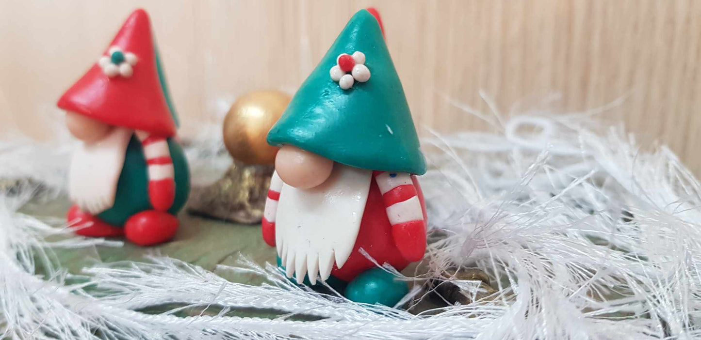 Striped X-Mas Gnomes | Set of 4 pieces